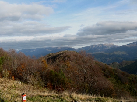 Torre di Monzone dal sentiero 183