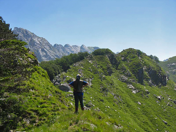 Alla Foce di Vinca.