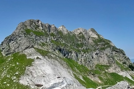 il Cavallo visto salendo alla Tambura